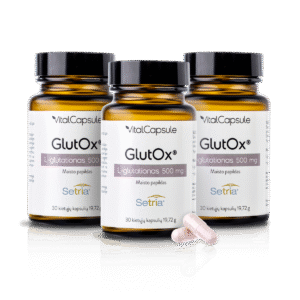 GlutOx® 3-jų buteliukų rinkinys (90 kapsulių)