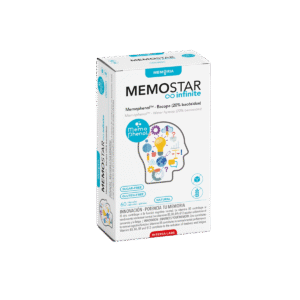 MEMOSTAR® INFINITE N60 maisto papildas dėmesiui, koncentracijai, atminčiai